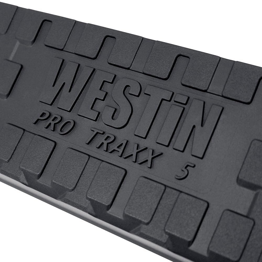Westin PRO TRAXX 5 Oval Wheel to Wheel Nerf Bars fits 2019-2025 Ram 1500 Crew Cab 6'5" Bed (Exc 1500 Classic) Stainless Steel Pair