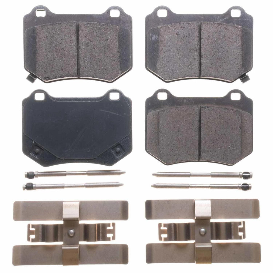 Rear Brake Kit Power Stop For Subaru WRX 2024 | Subaru WRX STI 2018-21 - Ceramic Brake Pads With Installation Hardware, 17-2118