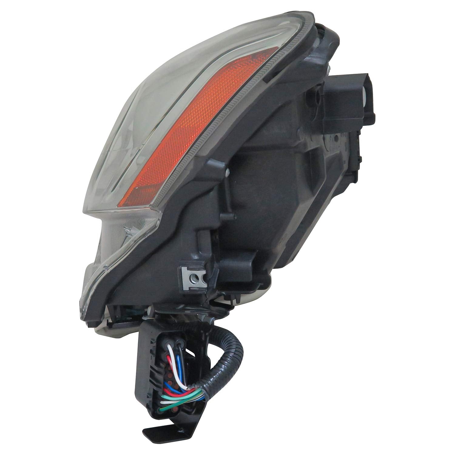 Left TYC Headlight Assembly Compatible with 2011-2013 Lexus IS250