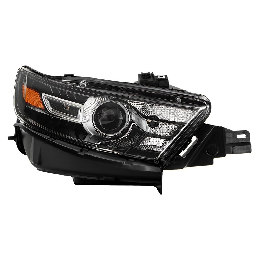 Ford Taurus Spyder (OE) 13-19 w/Black Bezel HID (Bulbs and Ballast Not Included) Headlight - OE Black Right