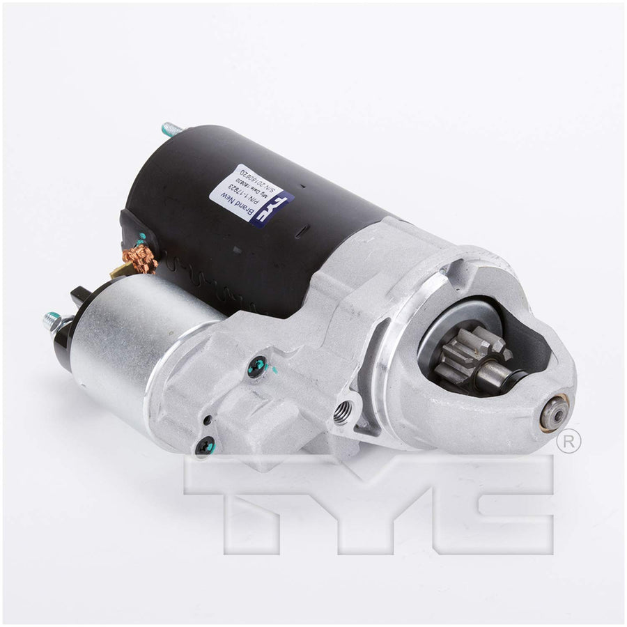 Replacement TYC 1-17923 Starter Compatible with BMW, Black