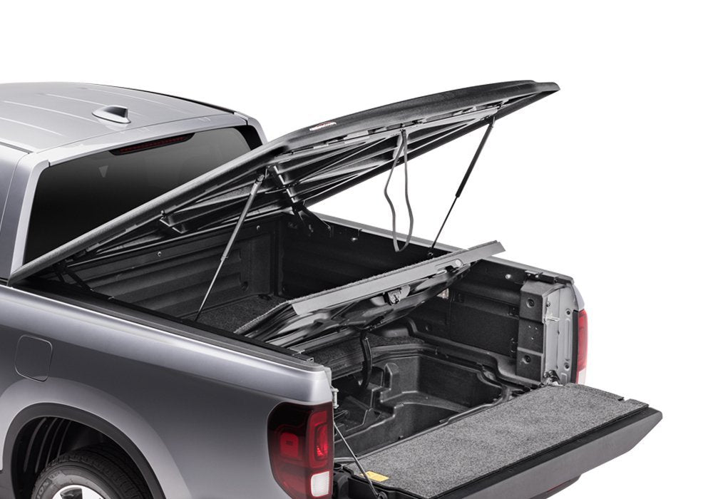 UnderCover SE RealTruck One-Piece Truck Bed Tonneau Cover | UC8016 | Fits 2017 - 2022 Honda Ridgeline 5' Bed (60")