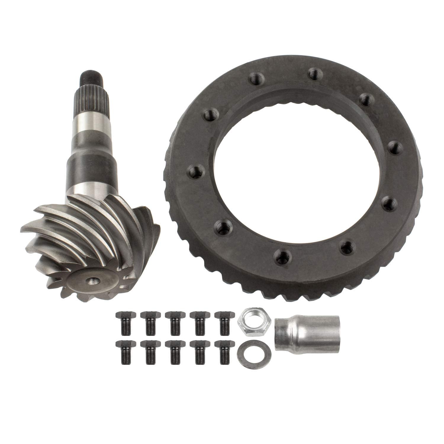 Differential Ring & Pinion, Motive Gear D44-355HD-1, For Dana 44 HD, Gear Ratio: 3.55, 10-Bolt, 29 Spline, 11 Pinion & 39 Ring Tooth - Fits Jeep Grand Cherokee - Replaces 84073-5, D44HD-354-NG.