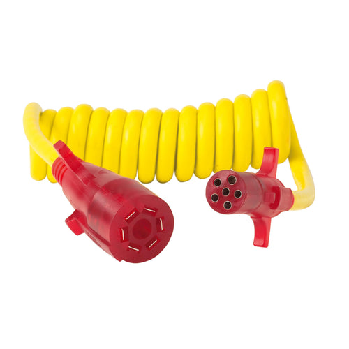 Endurance Flex-Coil Nite-Glow 7 Blade to 6 Round Adapter Hopkins Towing Solutions 47053