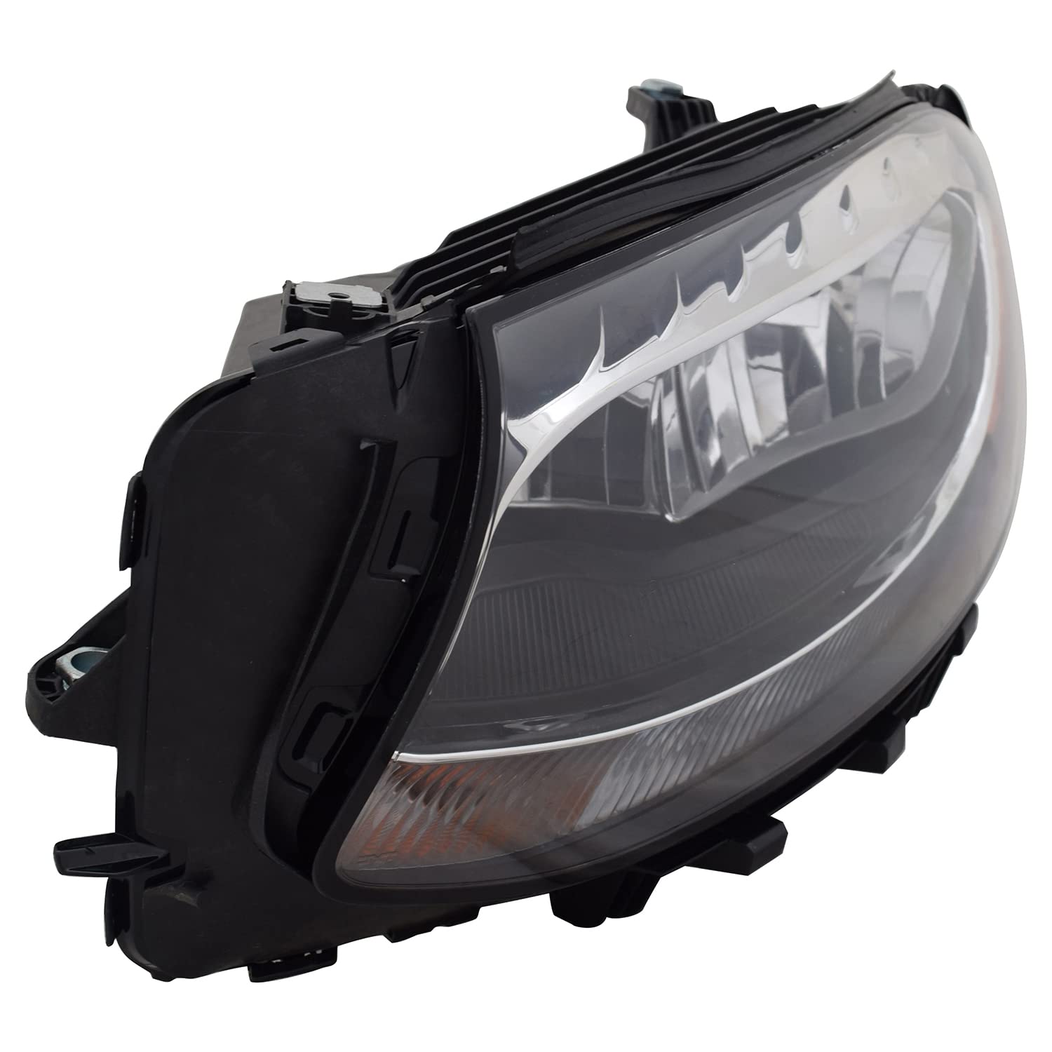 Left-Side TYC 20-9972-00 Headlight Assembly Compatible with 2016-2019 Mercedes Benz GLC-class