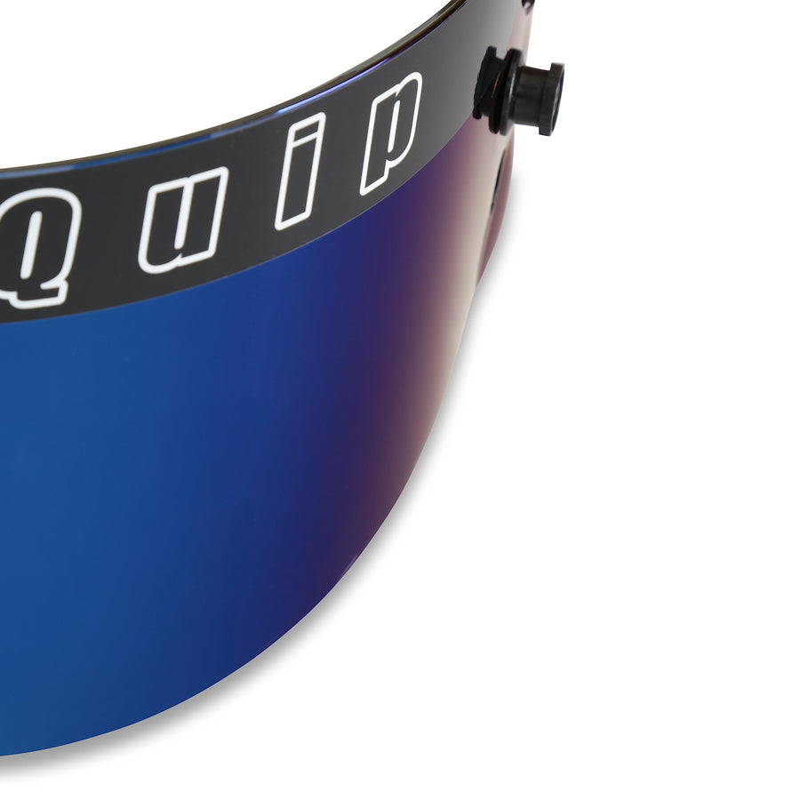 RaceQuip Helmet Shield Blue Iridium 204007RQP Pro 15/Pro Series Helmets