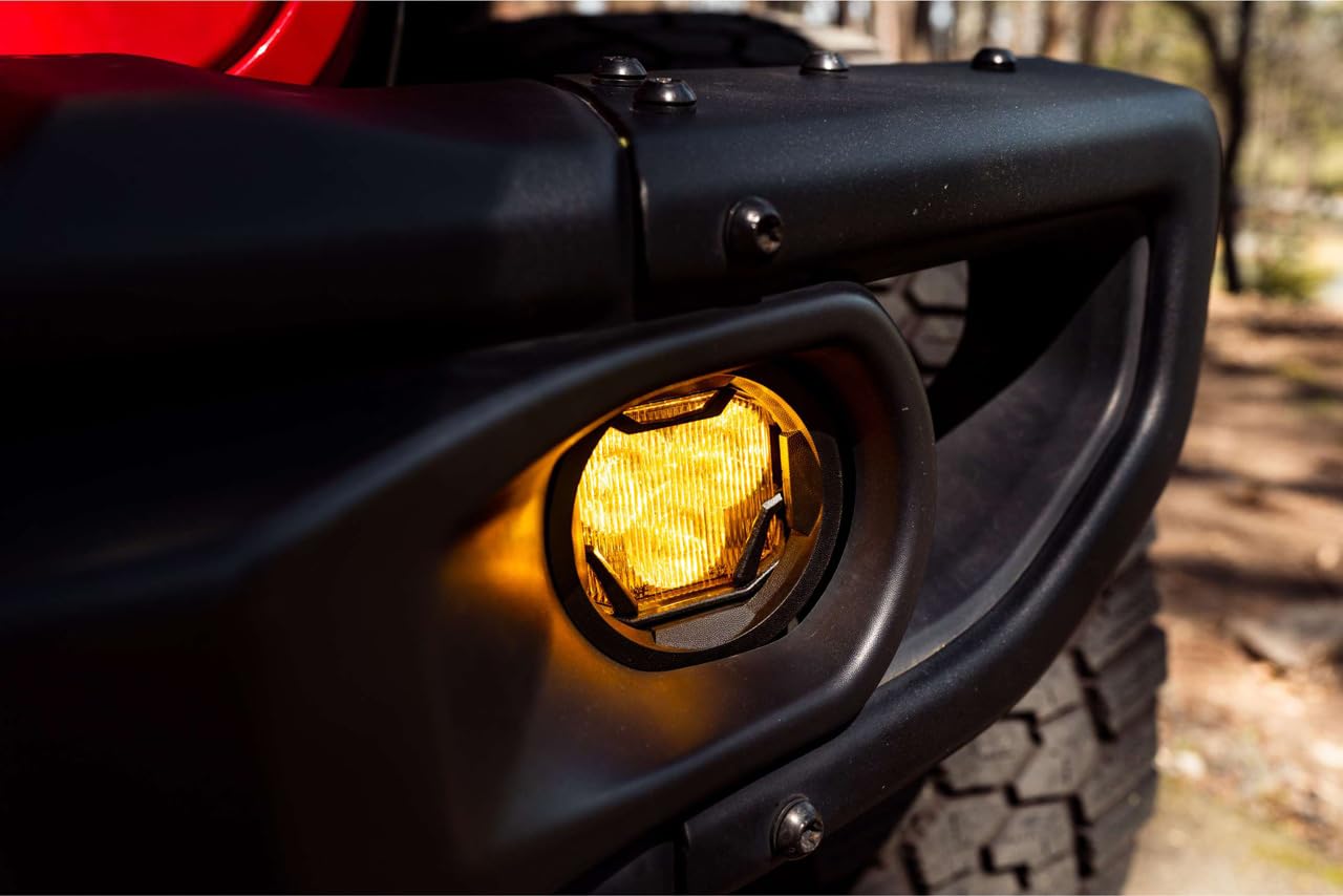 4Banger Fog Light Kit Morimoto: Jl/Jt (2018+) (Ncs/Wide/Yellow)