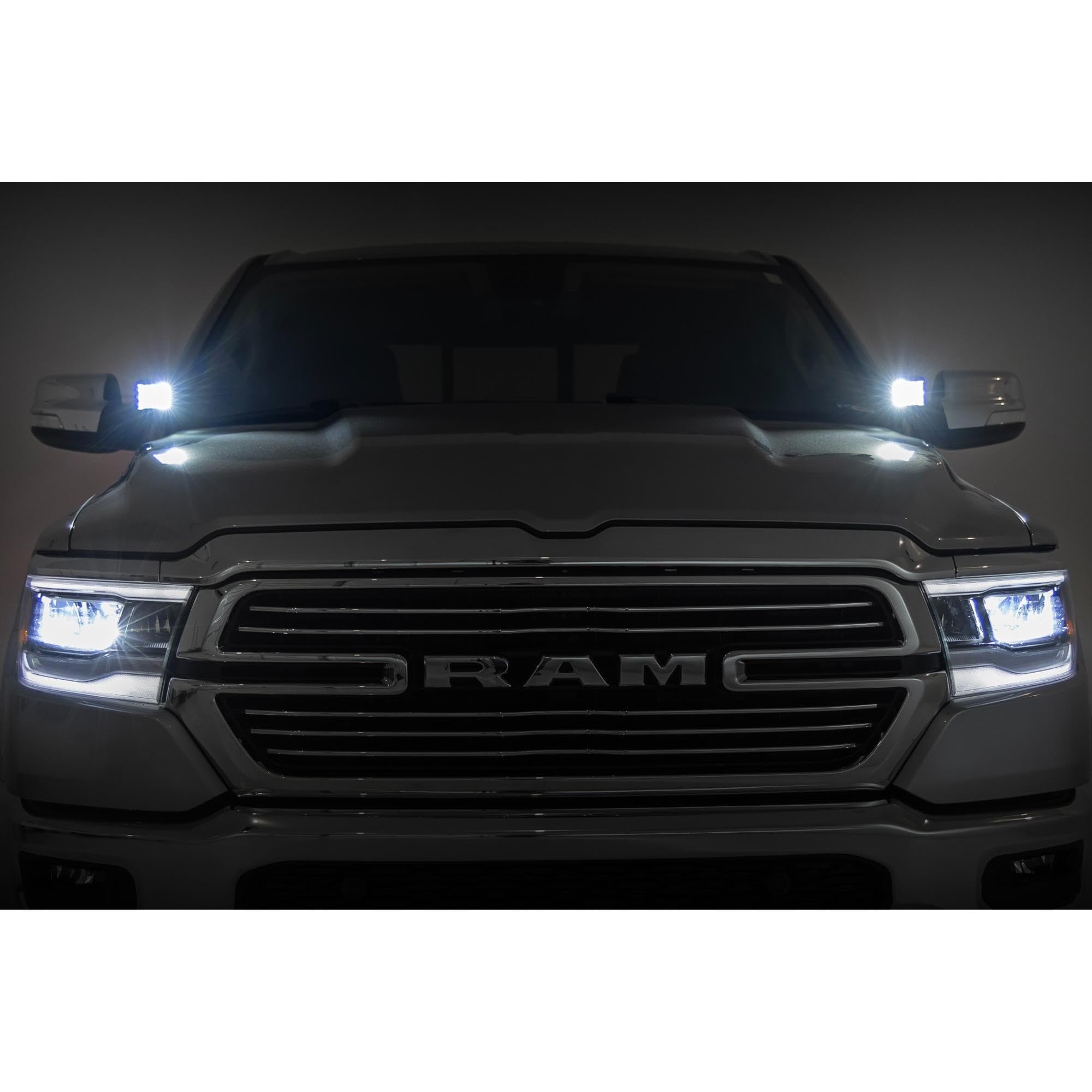 Rough Country Ditch Light Kit LED for 2019-2024 Ram 1500 | Spectrum - 82295