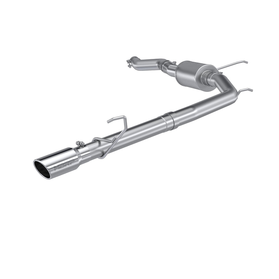 2022+ MBRP Ford Maverick Aluminized Steel 4in OD Tip Single Side Exit 3in Cat Back Exhaust