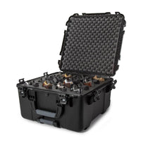 Waterproof Nanuk 968 Professional Gun Case with Foam Insert for 20UP w/Wheels - Black (968-20UP1)