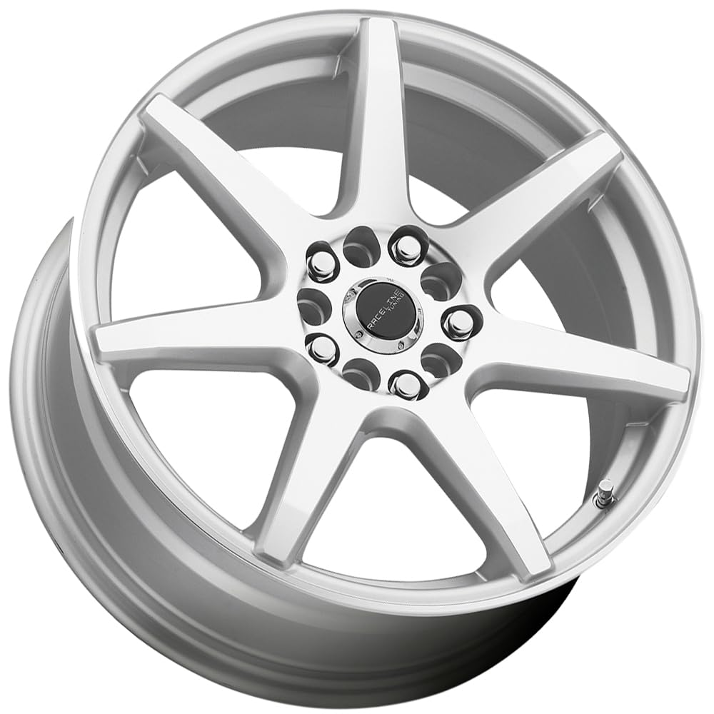 Evo Raceline Wheels 131 Satin Silver Machined Face Wheel (17 x 7.5 inches /5 x 112 mm, 40 mm Offset)