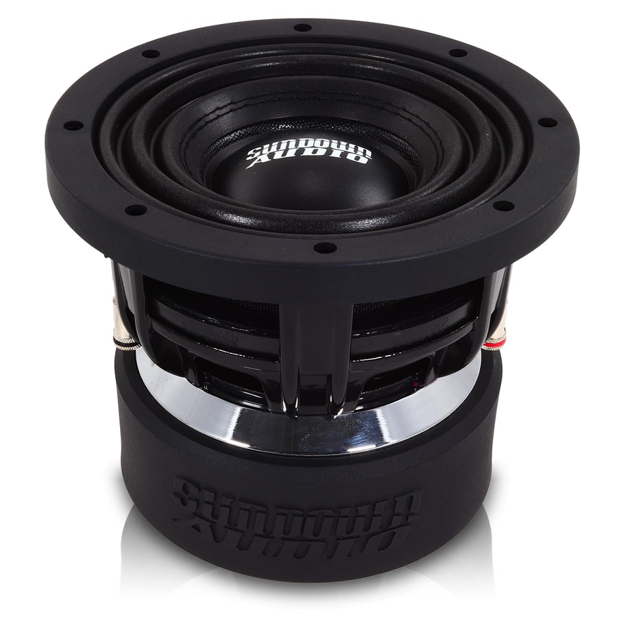 U-8 D2 Sundown Audio 8" Subwoofer – 750W RMS/1500W Peak, Dual 2-Ohm, 2.25" Aluminum VC, High Temp Copper Coil, Heavy-Duty Cast Basket – Optimized for Small Ported Boxes