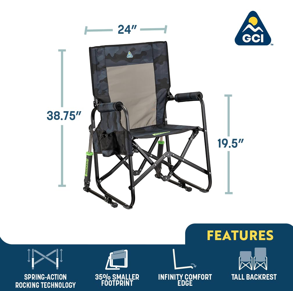 Stowaway Rocker GCI Outdoor - Stealth Camo