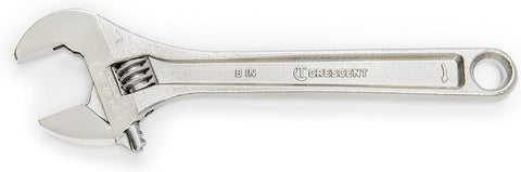 8" Adjustable Wrench Crescent - Bagged