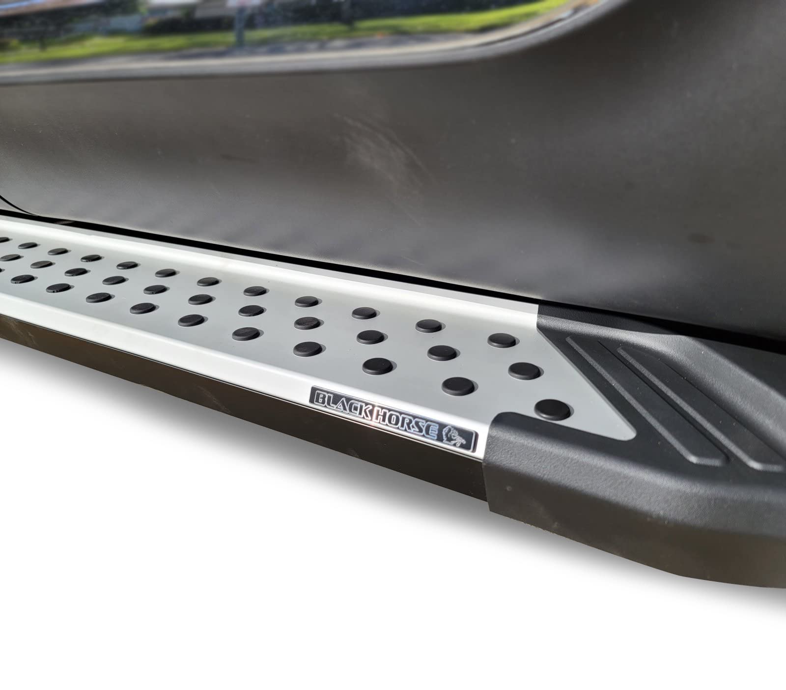Vortex Black Horse Running Boards Compatible with 2019-2023 Subaru Forester-VO-S0170