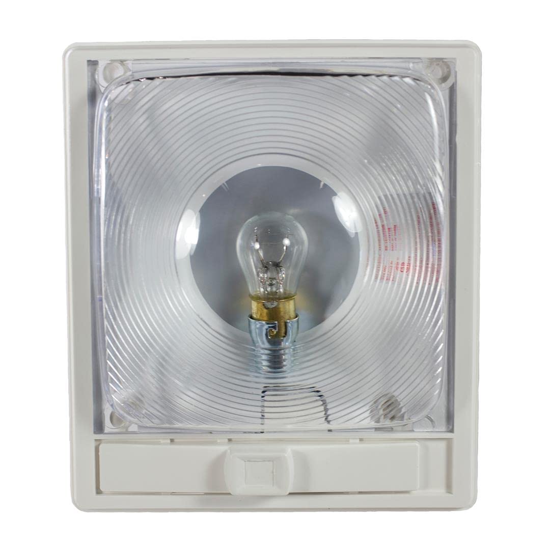 Double Light Arcon 11824 with Optic Lens and White Base