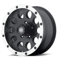 AX186 ATX Series 18X9 5X5.0 S-BLK MACH -24MM - AX18689050724N