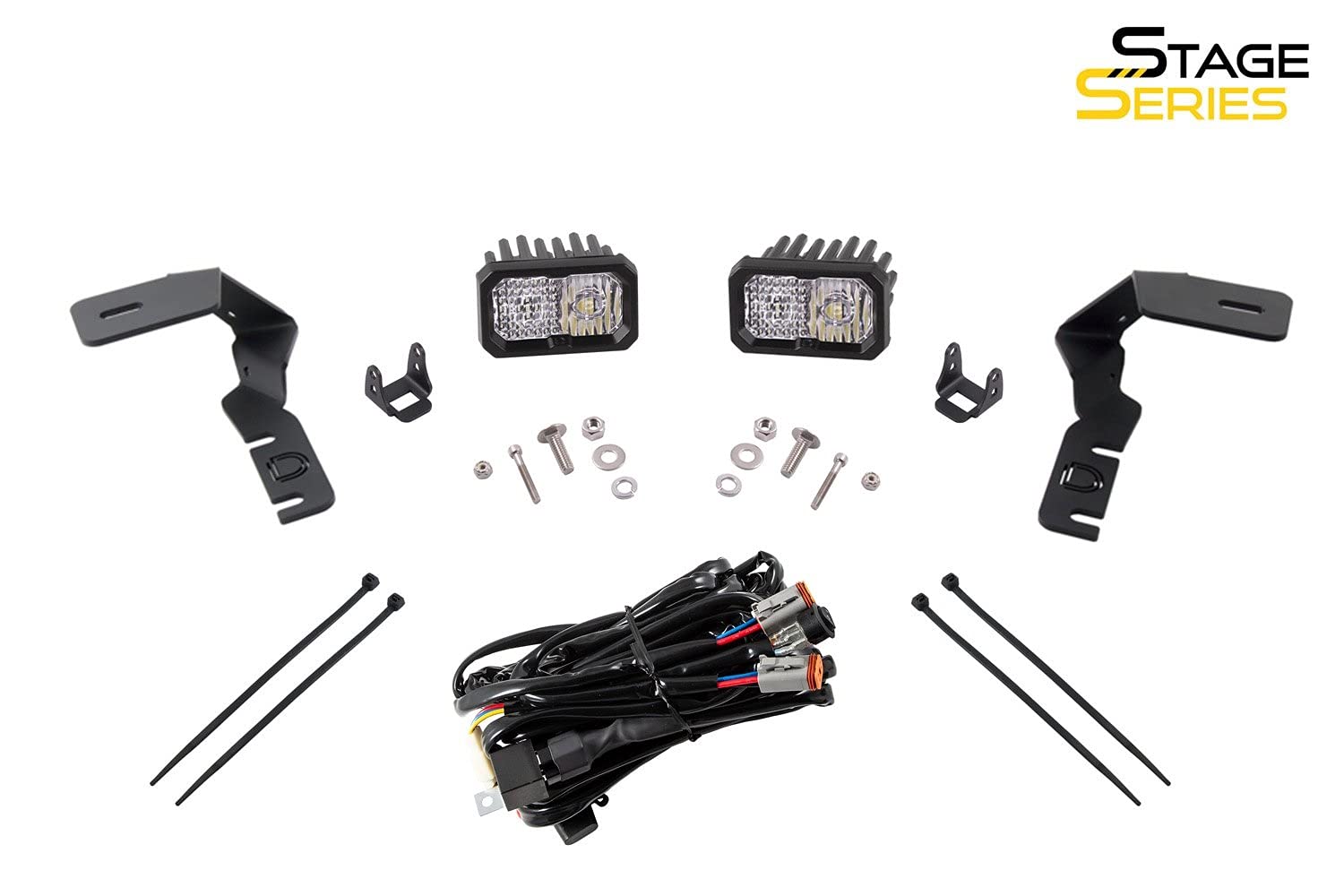 Ditch Light Brackets Diode Dynamics DD6582 for 2019-2021 Ford Ranger