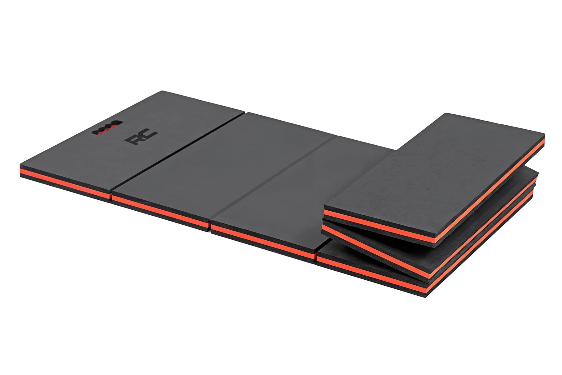 1-1/4" Thick Rough Country Anti-Fatigue Utility Mat | 6-Fold - 99023,Black