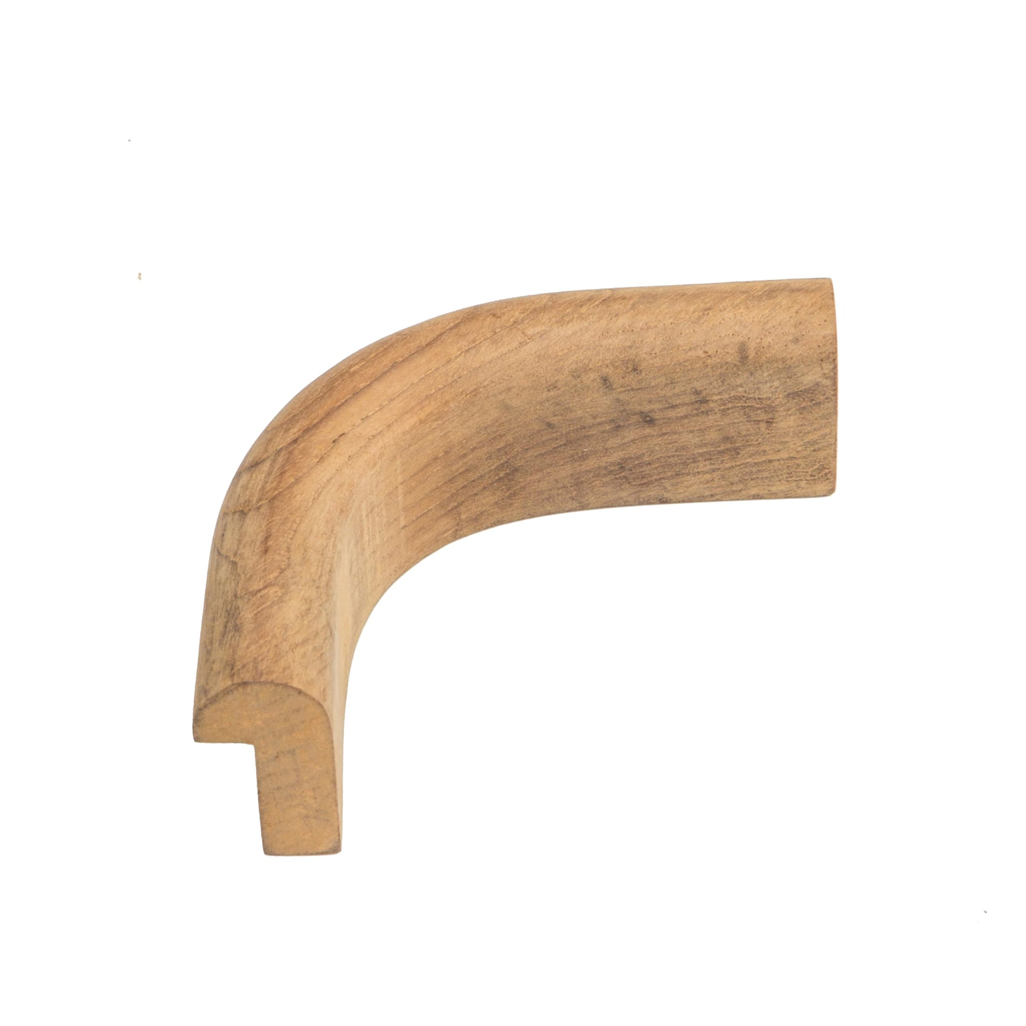 Inside Corner Edge Molding Whitecap Teak
