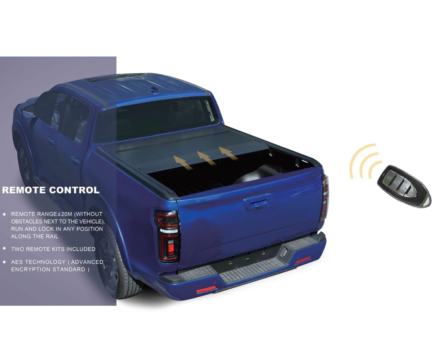 E-Roller Black Horse Retractable Tonneau Cover 5.5ft Bed Black Compatible with 2019-2024 Ram 1500-ERCRA01