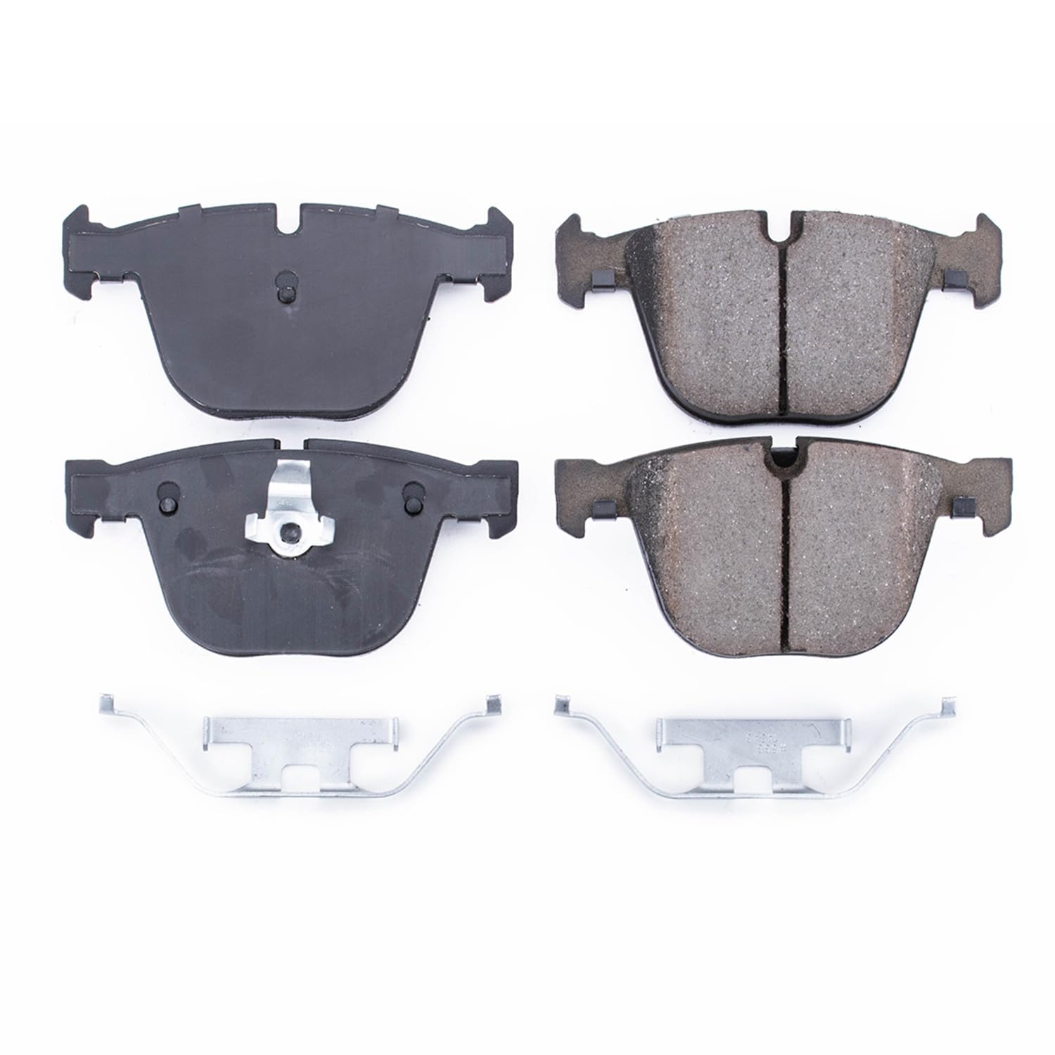 Power Stop Brake Kit Rear For BMW X5 2007-18 | BMW X6 2008-19 - Ceramic Brake Pads With Installation Hardware, 17-919B