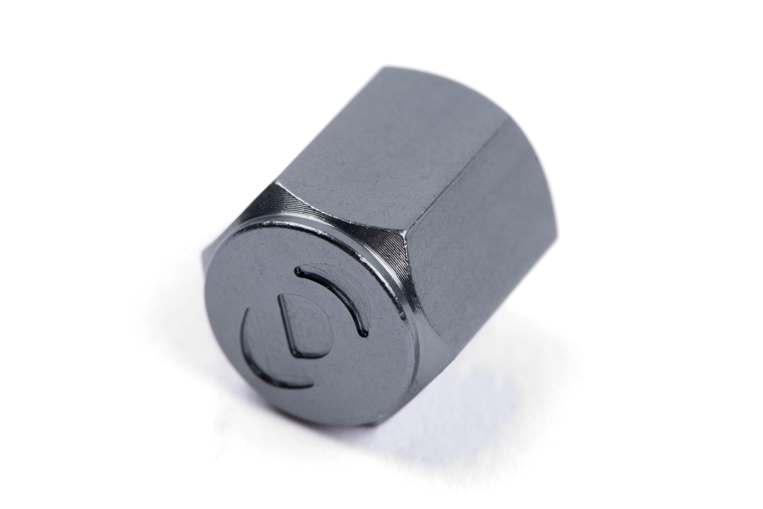 Dinan Valve Stem Caps D757-0008 Gunmetal Set of 4