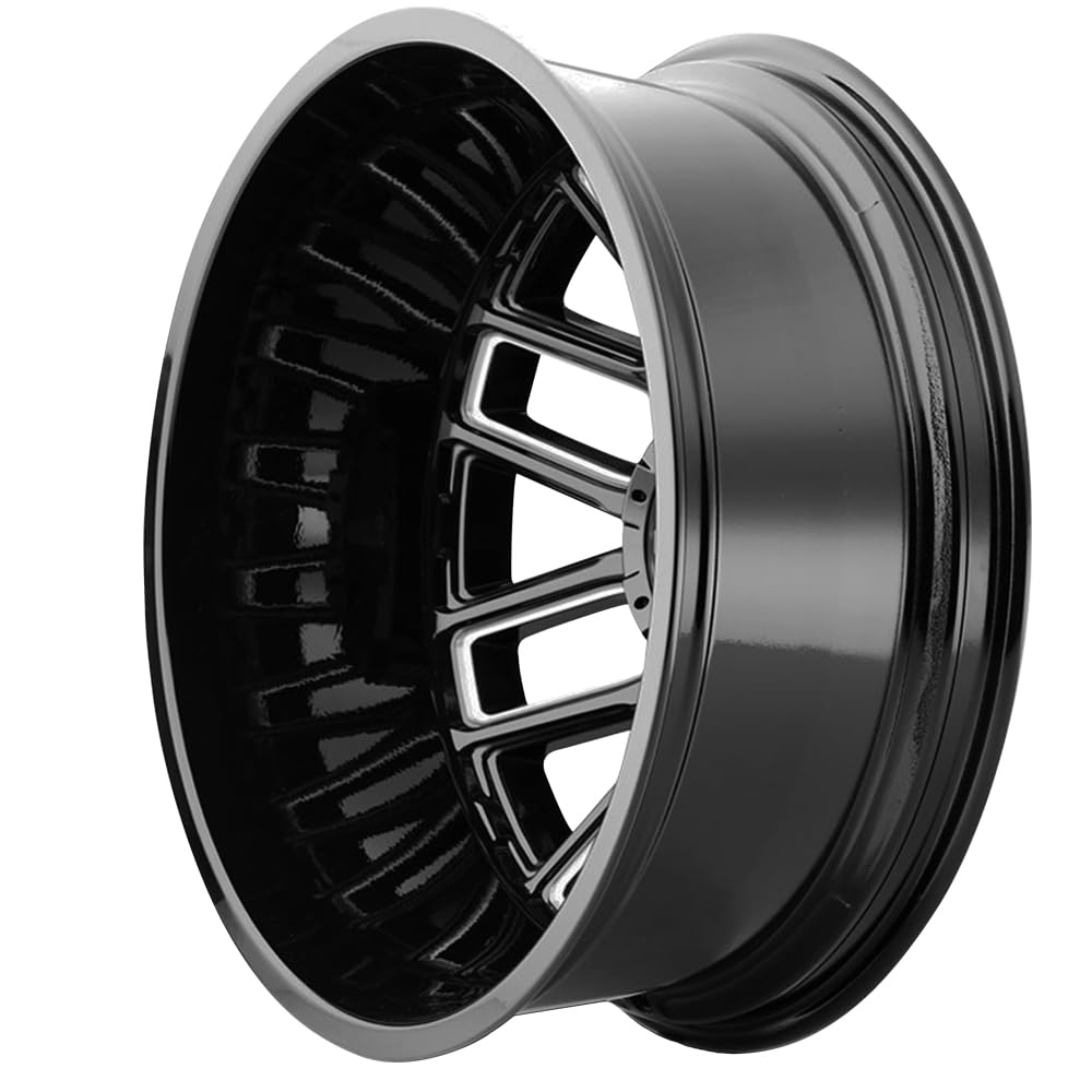 Cogent Mayhem Dually 8107 (8107) Gloss Black W/Milled Spokes 20X8.25 Rear 8-170 -192mm 124.9mm
