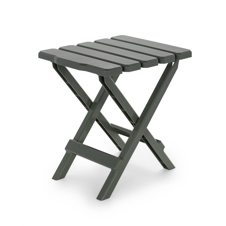 Quick-Folding Camco Adirondack Table, Plastic, Sage