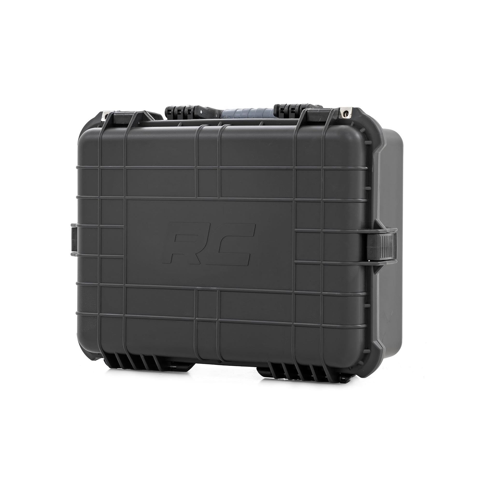 Overland Rough Country Sealed Storage Box - Waterproof & Impact-Resistant Gear Case, 20 x 15 x 7.5 in Lockable Storage for Overlanding