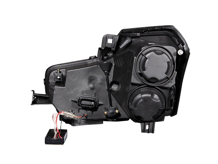 Cadillac CTS Anzo USA 121415 Black Halo Projector Headlight with Clear Lens
