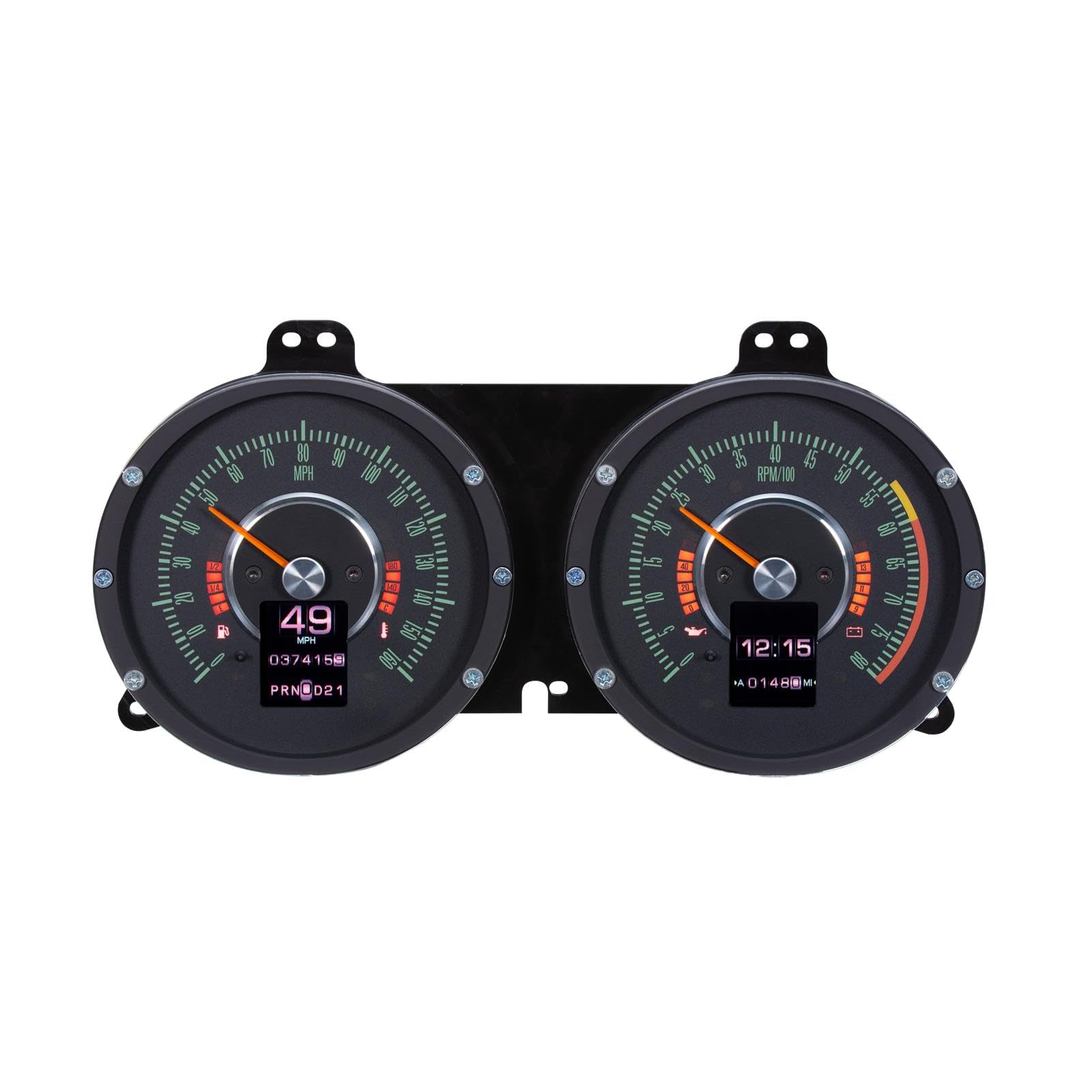 Dakota Digital Retrotech Gauge RTX-67C-CAM-X Instrument System Compatible with 1967 Chevy Camaro Firebird