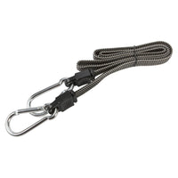 W1456 Performance Tool 48-Inch Flat Bungee w/ Carabiner - Heavy Duty, Securely Fasten and Tie Down Cargo, Ideal for Trucks, Vans, and SUVs