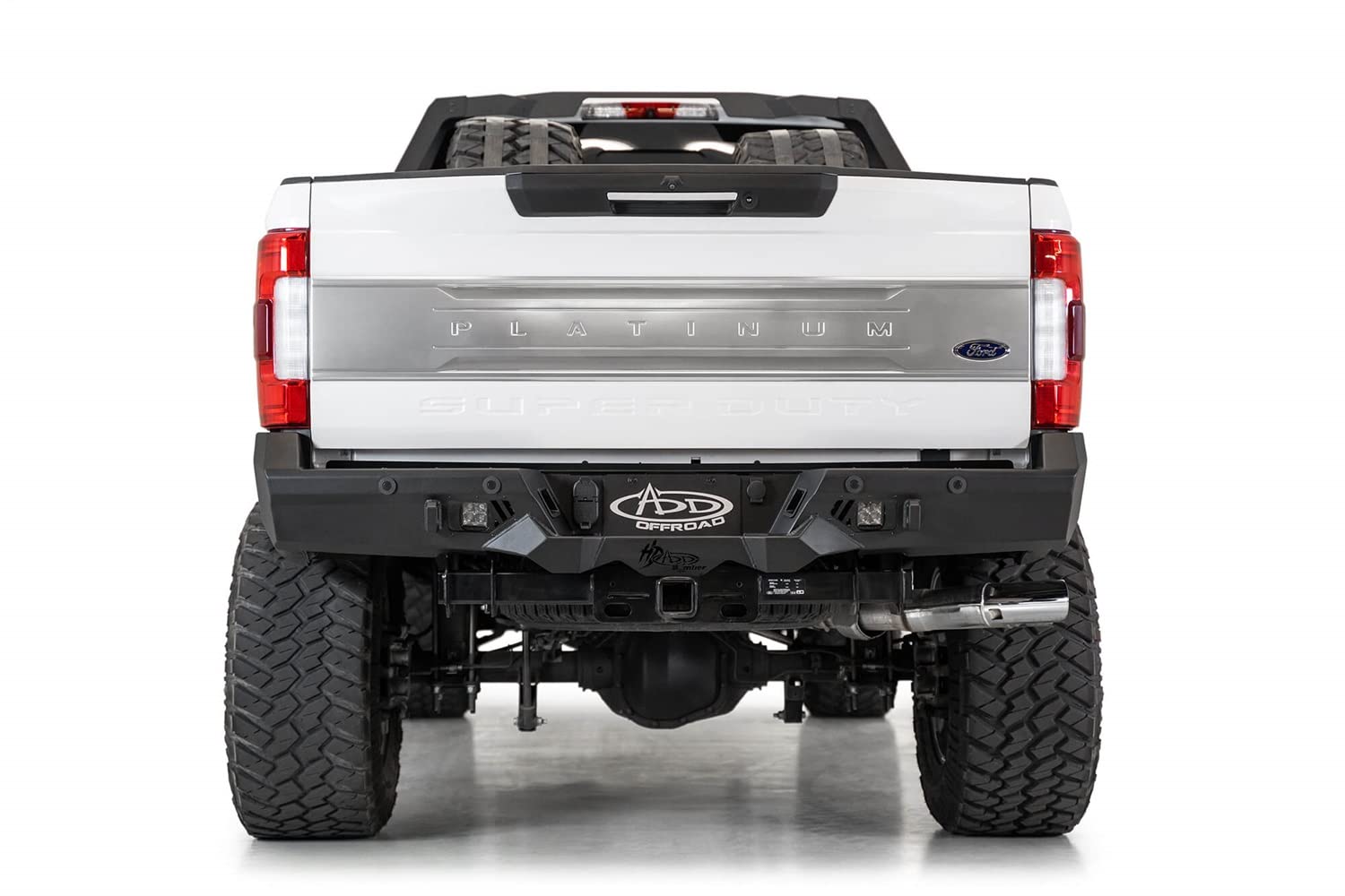 Rear Replacement Bumper Addictive Desert Designs R160051280103 fits Ford F-250 Super Duty