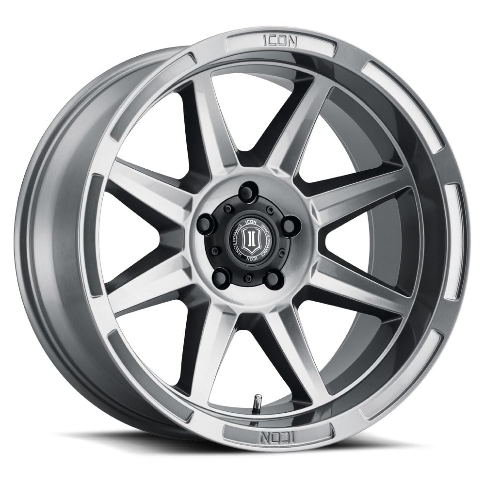 Gun Metal ICON Alloys Bandit, 20 x 10/6 x 135, 24mm Offset, 4.5" BS, 6020106345GM