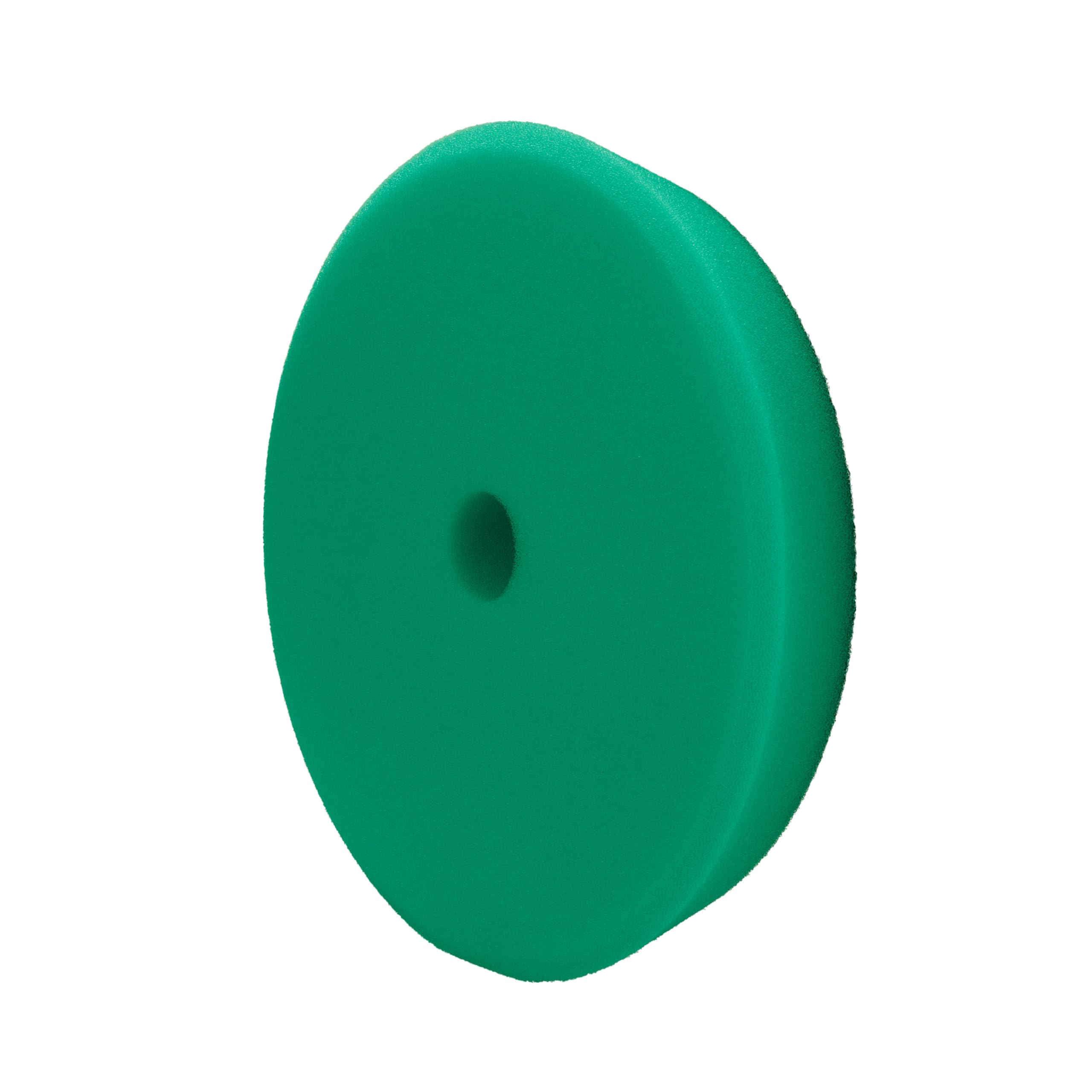 Maxshine 6.2" High Pro Universal Green Heavy Cutting Foam Pad – Compatible with DA & Rotary Polishers – for Cutting, Polishing & Finishing – Bendable, Washable & Reusable Pad