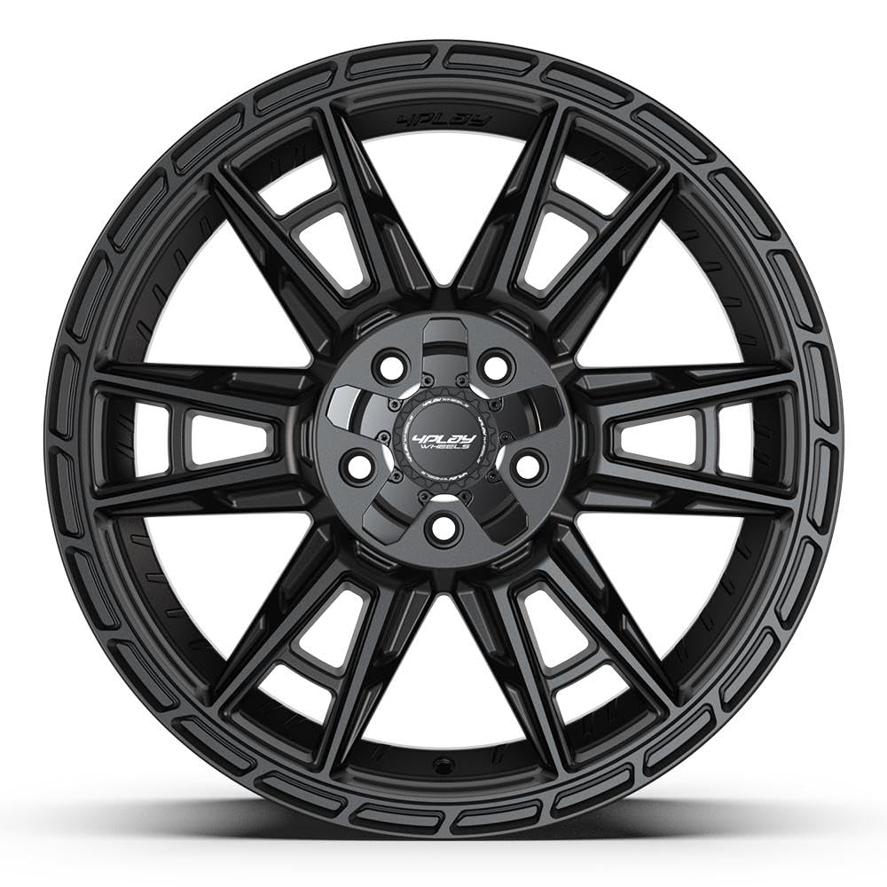 4Play Wheels 4PS20-20090-5D55-18B1: 20X9 Sport2.0 4Ps20 5X5" & 5X5.5" +18Et In Matte Black
