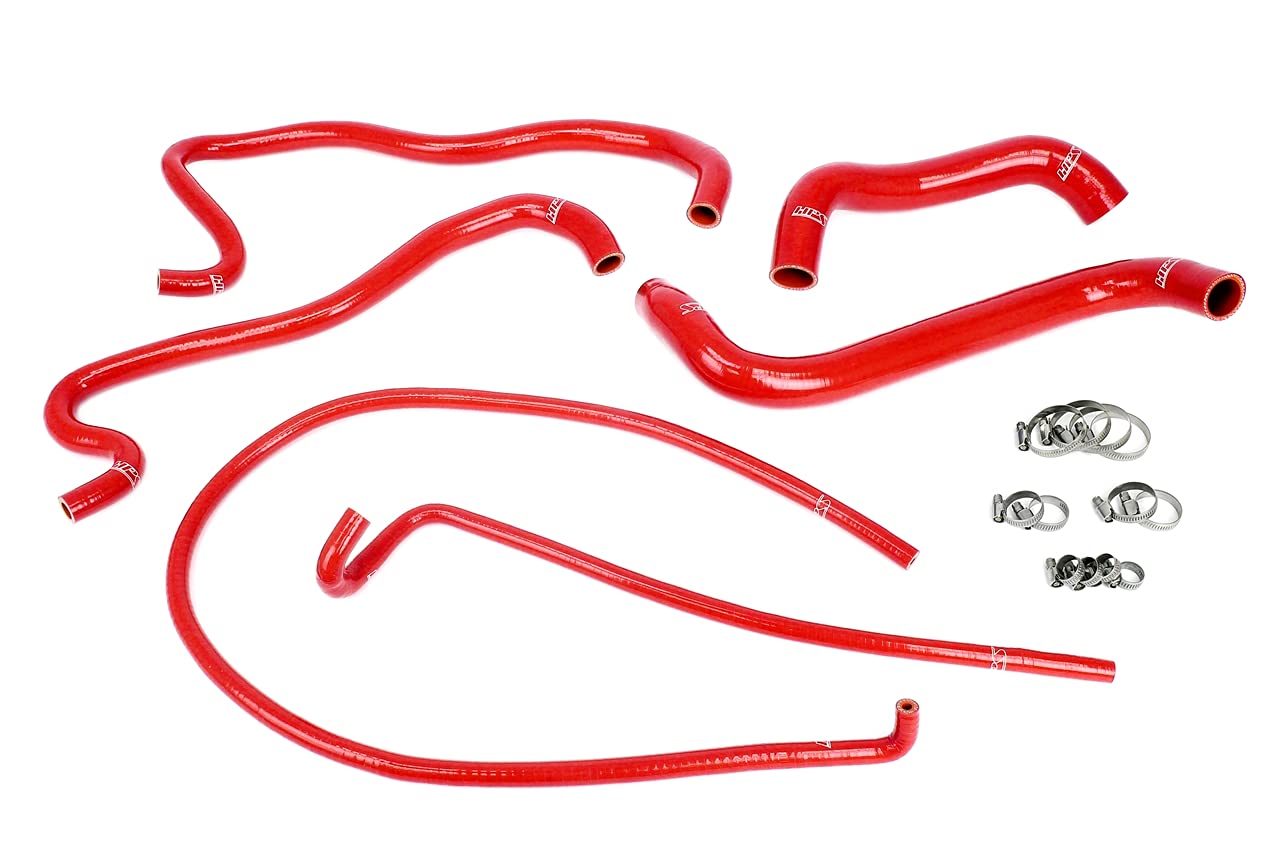 3-ply HPS Blue Reinforced Silicone Radiator + Heater Coolant Hose Kit 57-1861-BLUE