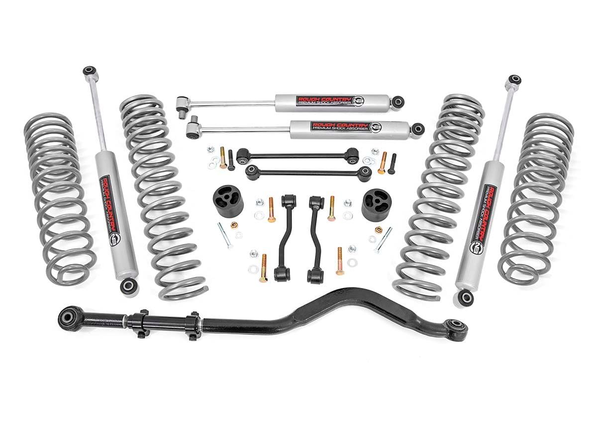 3.5" Lift Kit Rough Country for 2020-2024 Jeep Gladiator JT 4WD - 64930
