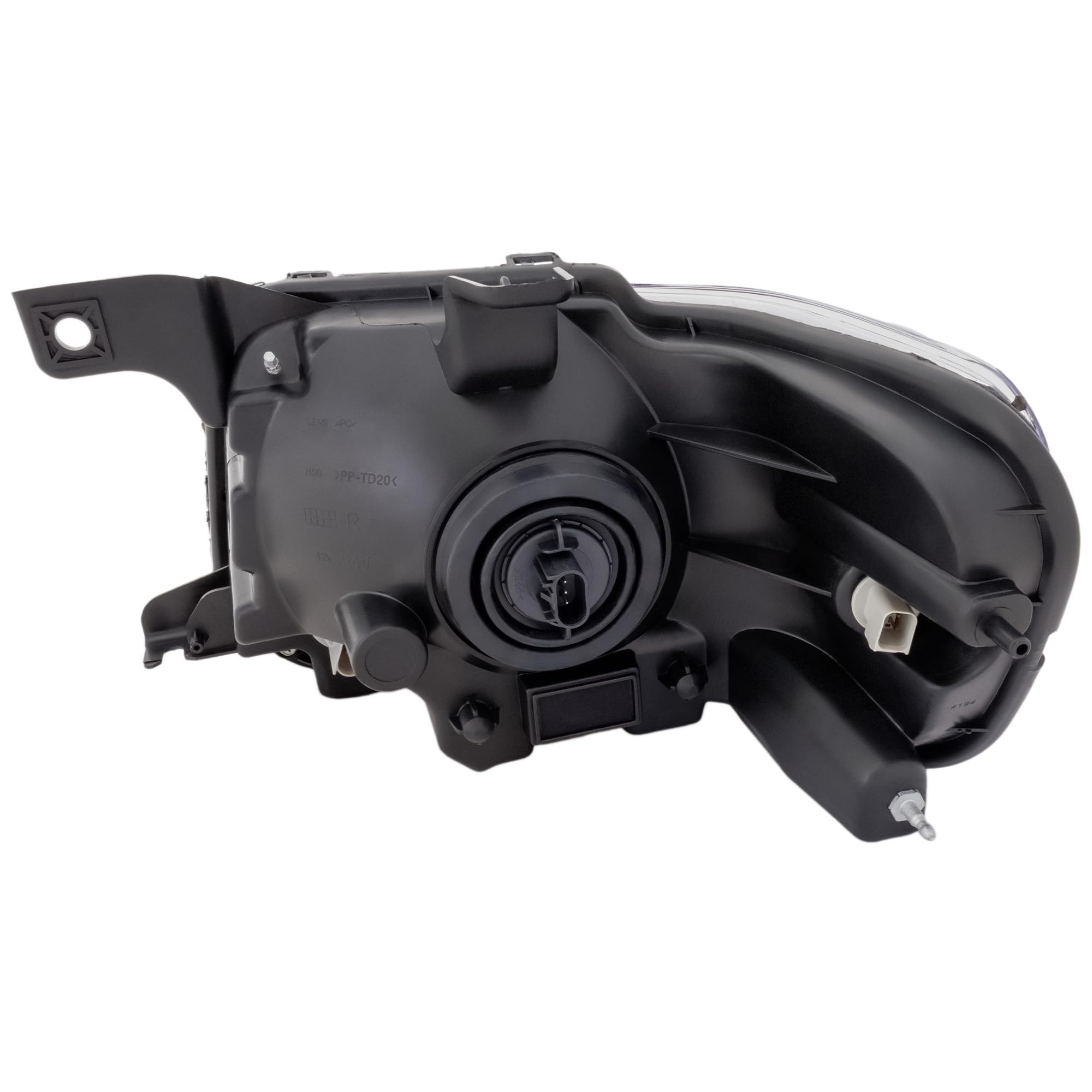Headlight Assembly Go-Parts for 2007-2010 Ford Explorer, Right (Passenger) Side, Halogen, Smoke Lens, Replacement 2007 2008 2009