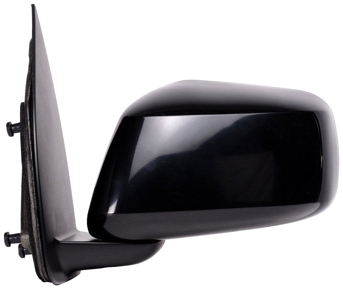 Mirror Driver Side for Nissan Frontier (Extended/crewcab), Xterra, Black, Foldaway, Manual