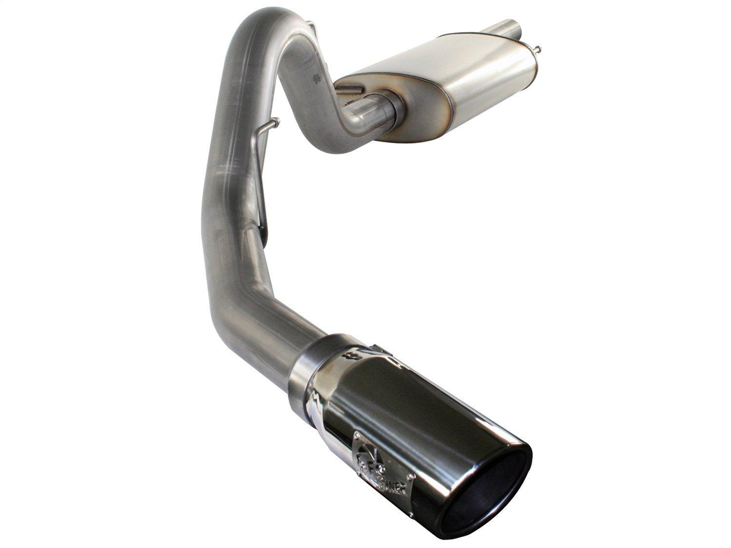 Mach Force XP aFe 49-43037-P 3.5" 409 Stainless Steel Cat-Back Exhaust System for Ford F-150 V8-6.2L