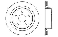Rear Left StopTech 128.67054L Sport Cross Drilled Brake Rotor