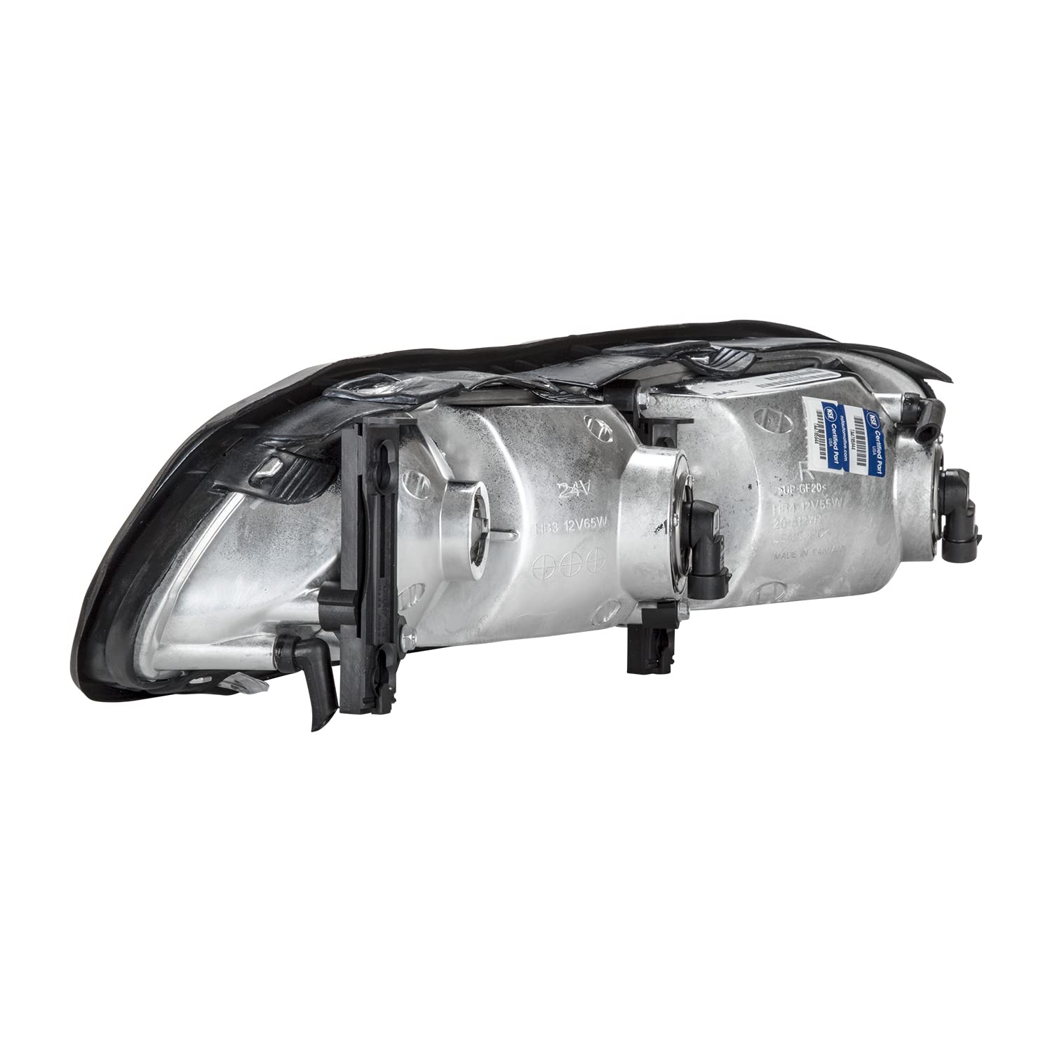 Right TYC Headlight Assembly Compatible with 1997-2003 Chevrolet Malibu