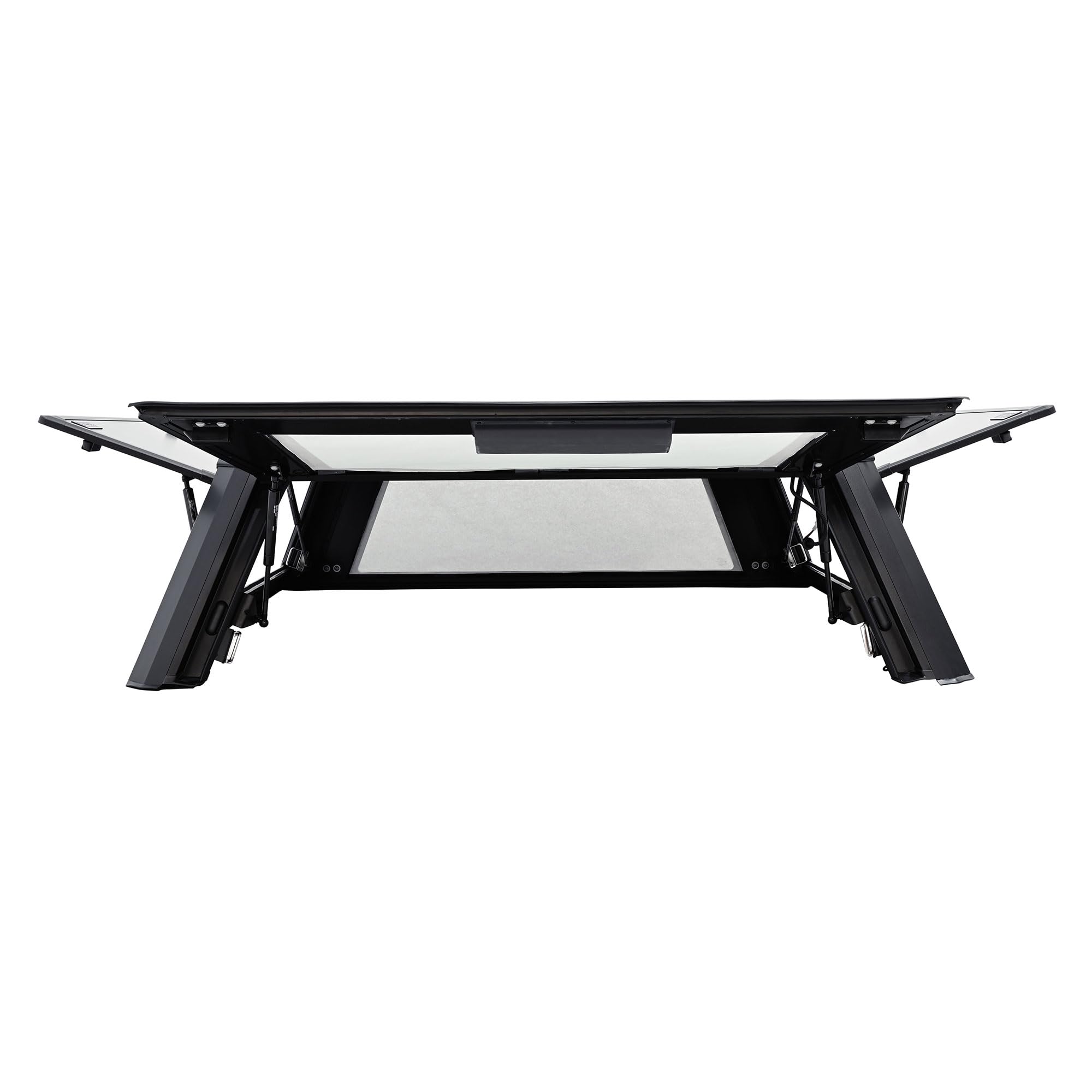Westin 16-11295 Truck Cap EXP with Solid Front Glass fits 2024-2026 Ranger 5' Bed Matte Black