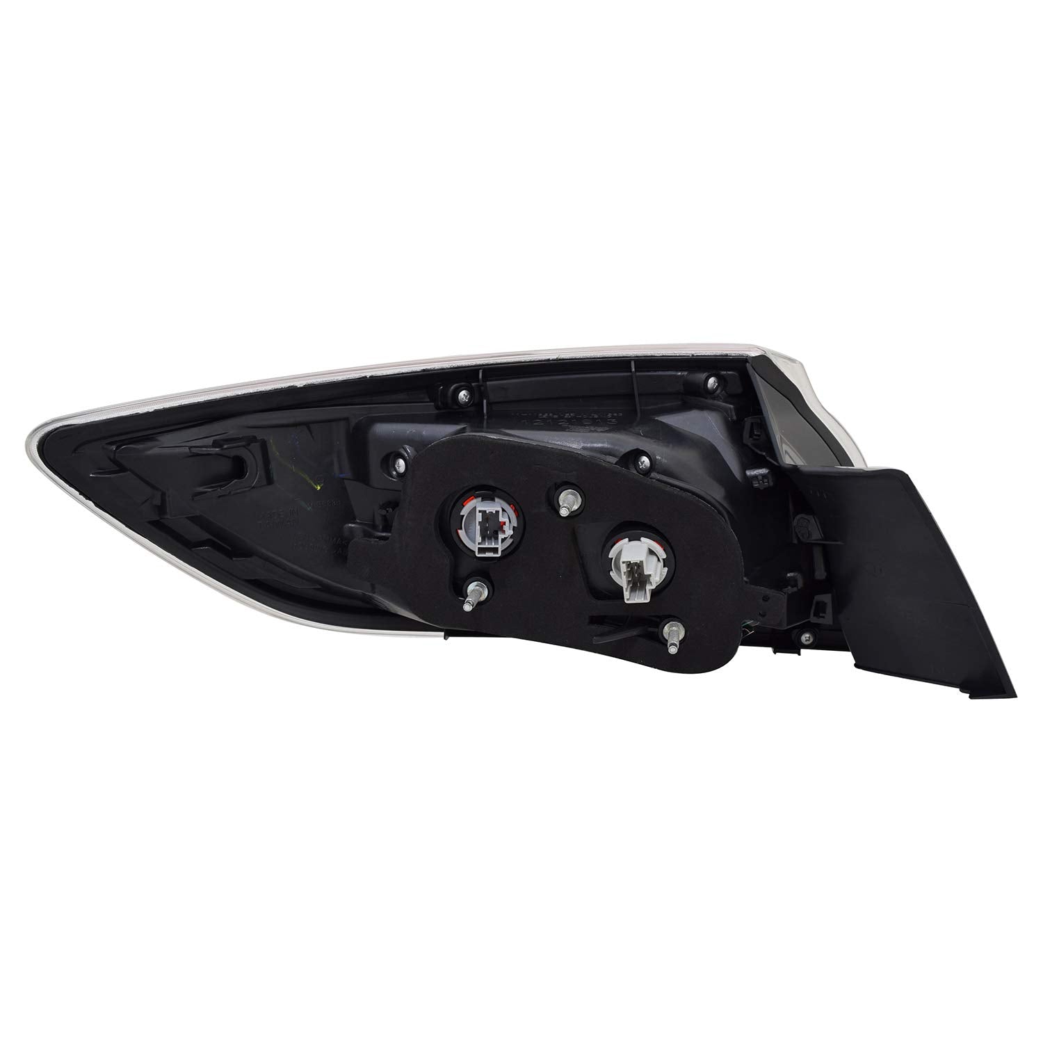 Right TYC Tail Light Assembly Compatible with 2010-2013 Mazda Mazda3