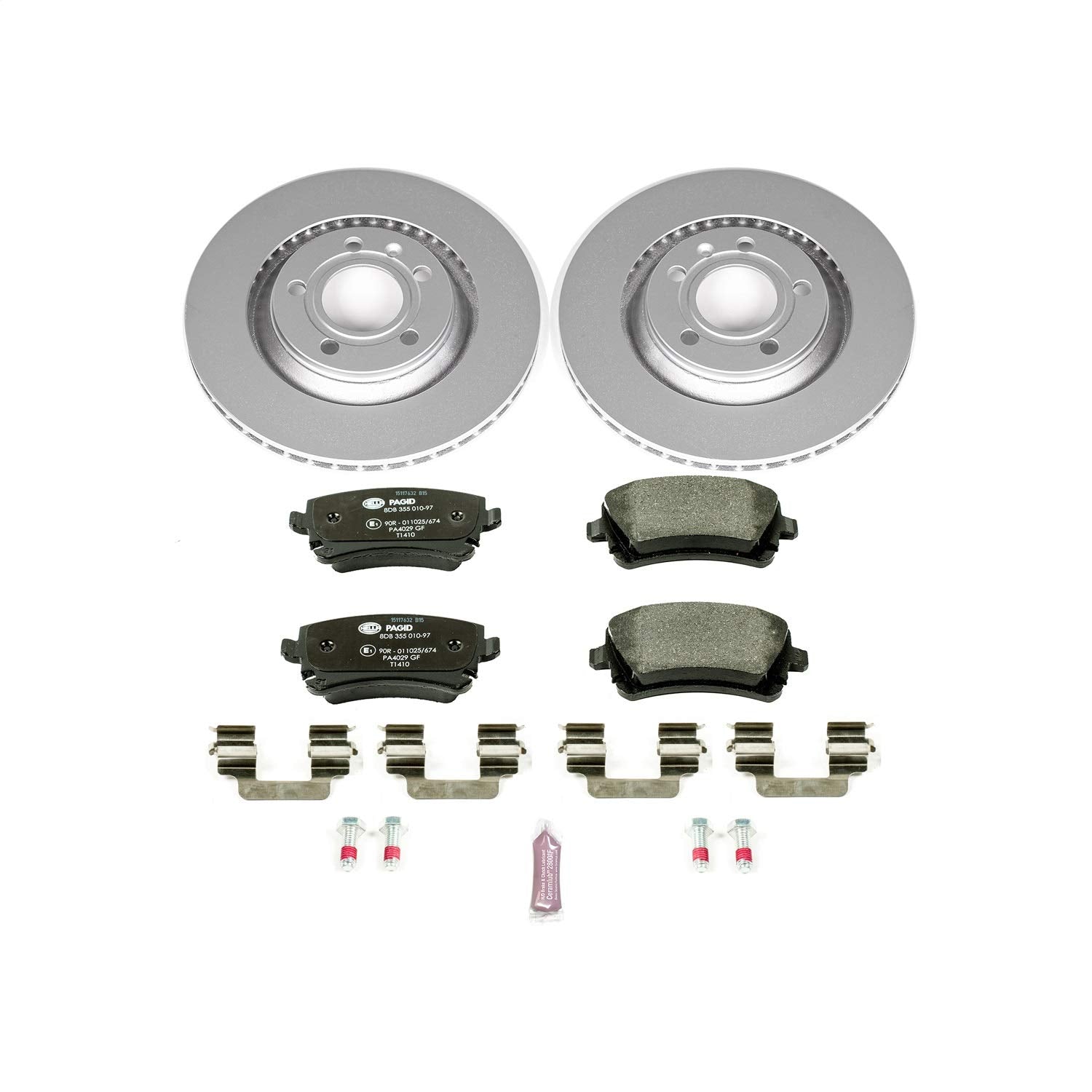 Euro-Stop Brake Kit Power Stop ESK4564 For Audi S4 2004-2009 [Model Specific]