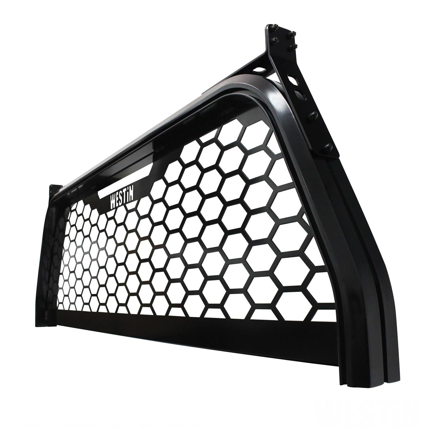 Westin HLR 57-81025 Headache Rack fits 2009-2018 Ram 1500 2019-2024 Ram 1500 Classic 2009-2018 Ram 2500 3500 (Exc 5.8 Bed) Black Steel