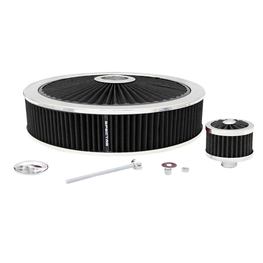 Black Spectre Performance 847621 14" X 3" Extraflow Air Filter Value Pak