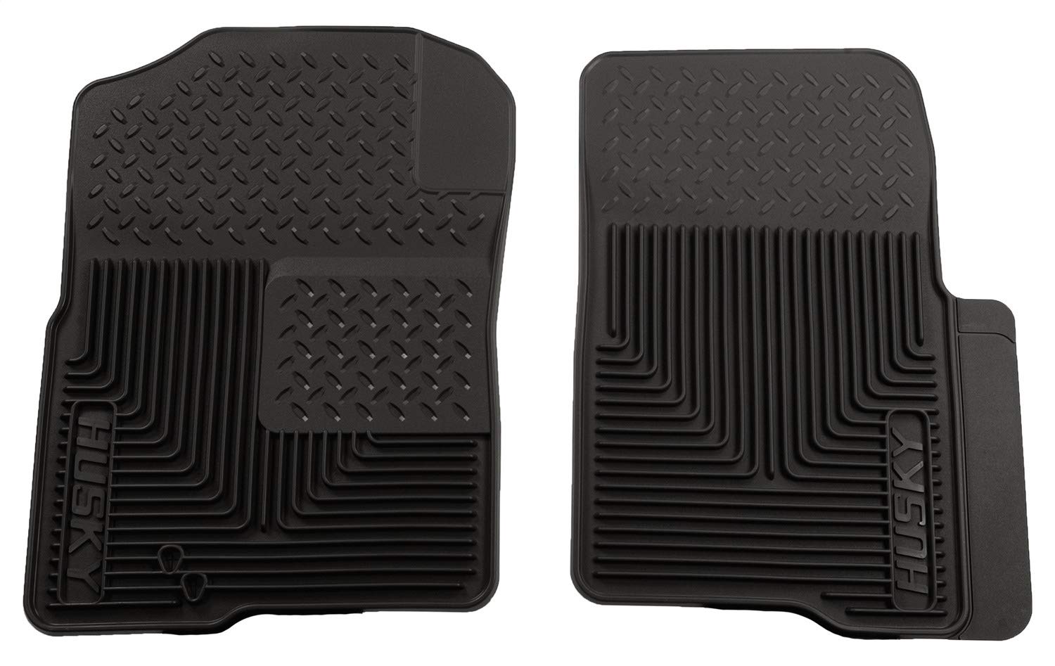 Heavy Duty Husky Liners Front Floor Mats | 2003-2014 Ford Expedition/Lincoln Navigator, 2004-2010 Ford F-150, 2006-2008 Lincoln Mark LT, Black | 51231